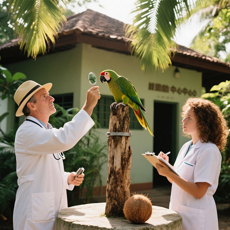 Avian ICU Innovation – Vogelintensivstation für spezialisierte Papageienpflege06